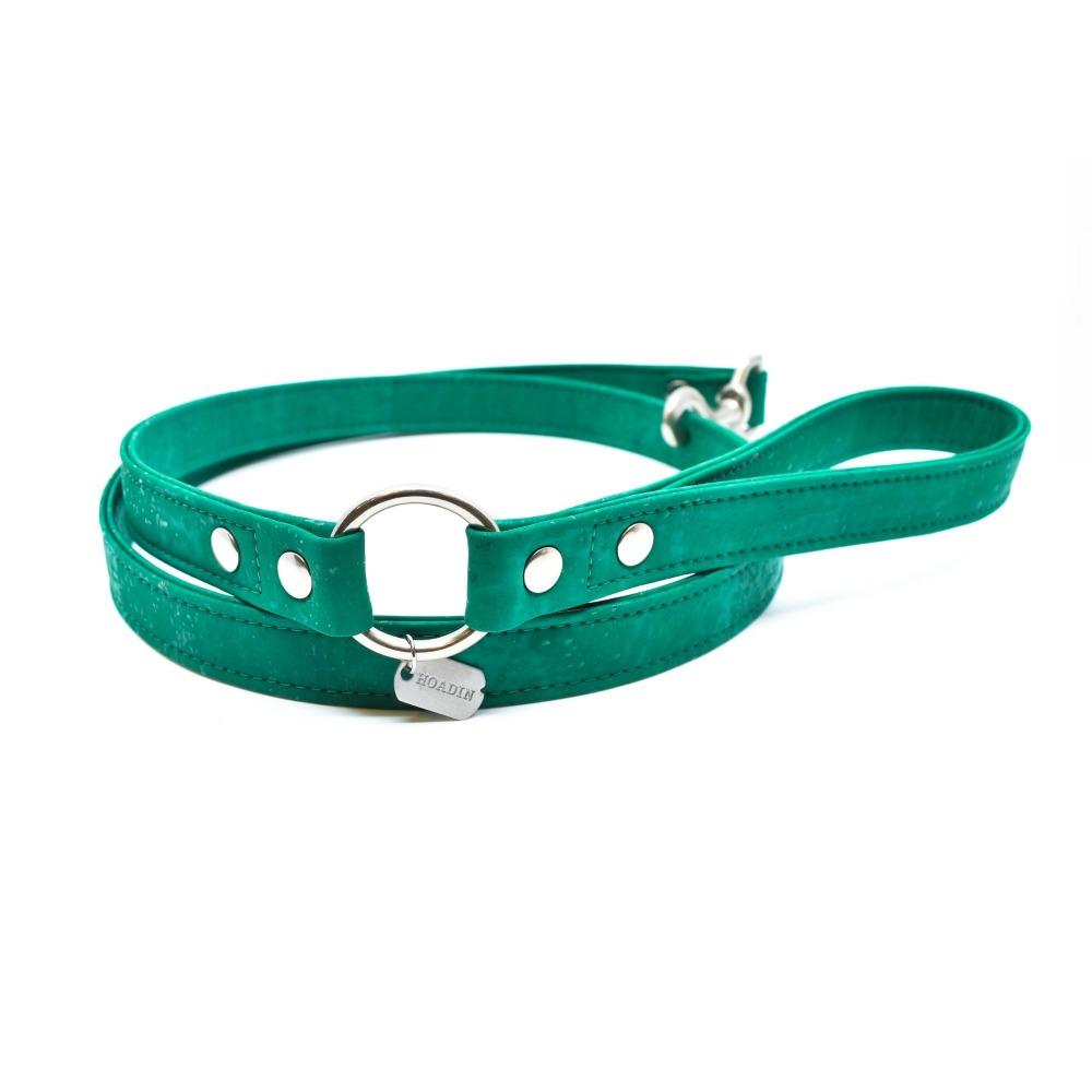 Emerald Cork Dog Leash - Hoadin