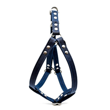 Midnight Waxed Canvas Dog Harness - Hoadin