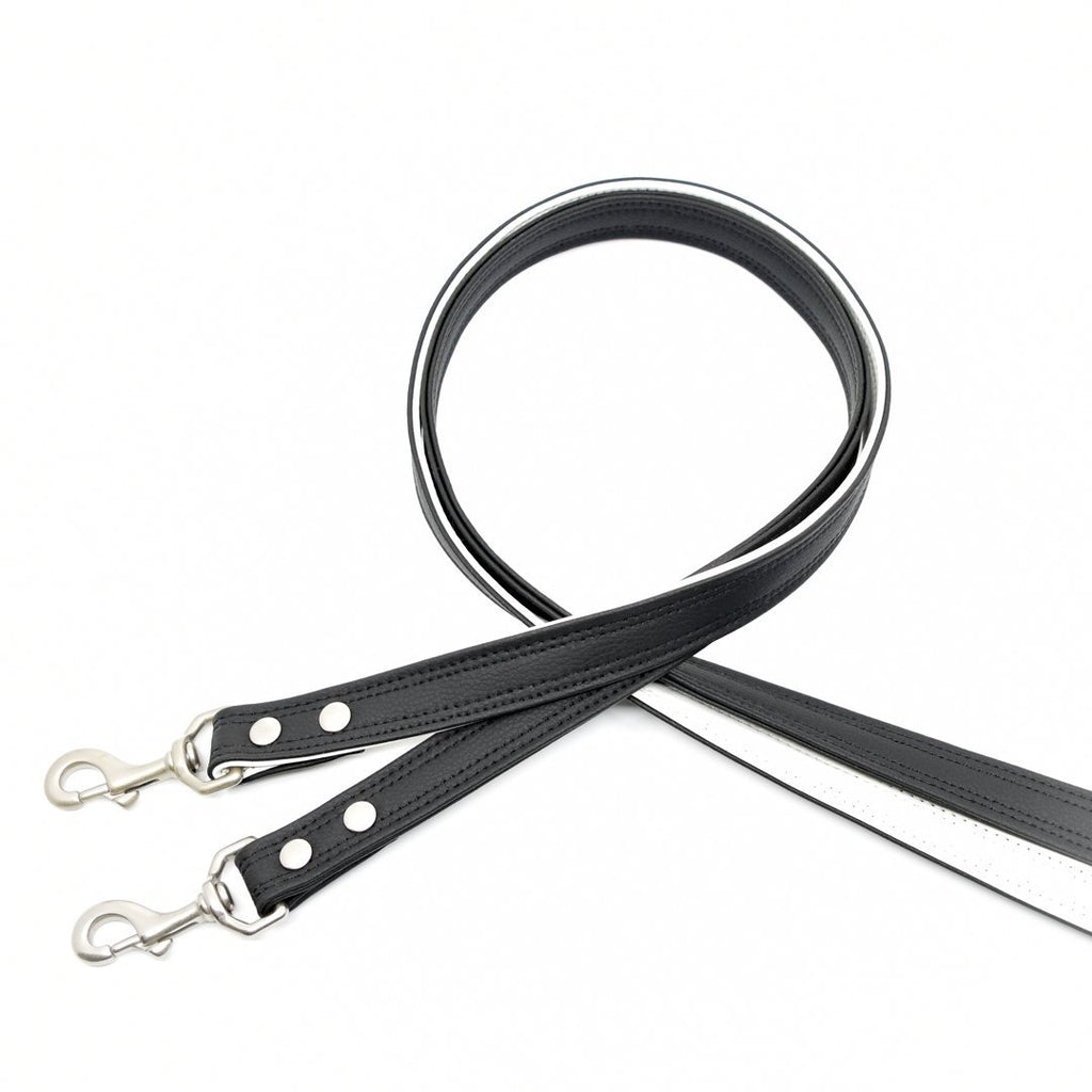 Onyx Sileather Dog Leash - Hoadin