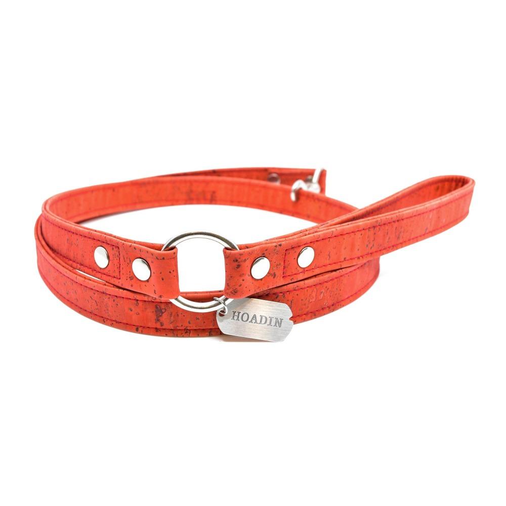 Red Cork Dog Leash - Hoadin