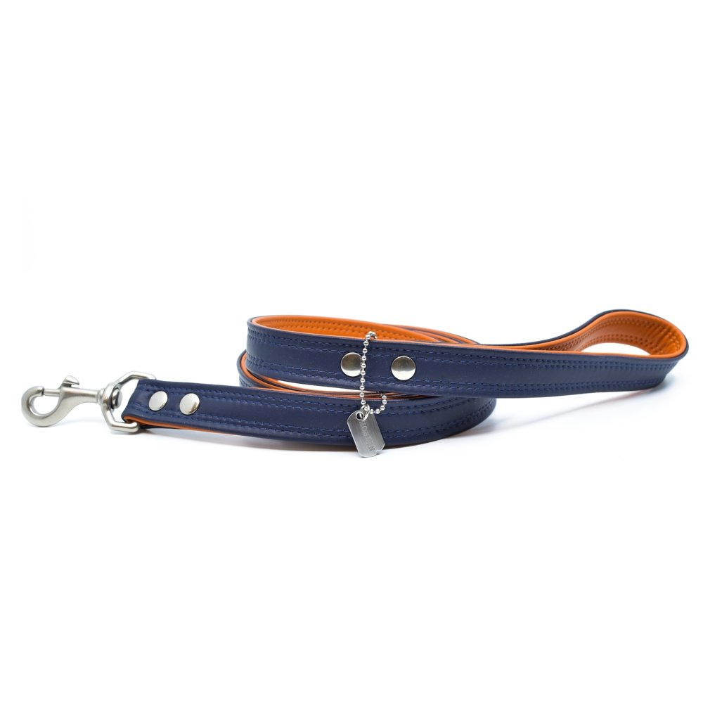 Sapphire Sileather Dog Leash - Hoadin