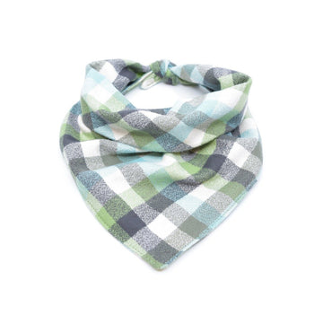Seafoam Flannel Bandana - Hoadin