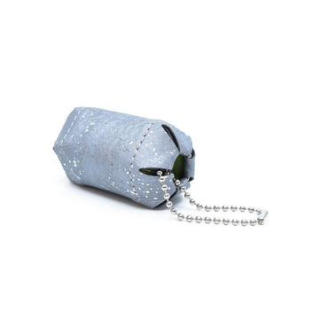 Silver Poop Bag Holder - Hoadin