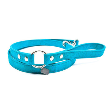 Teal Cork Dog Leash - Hoadin